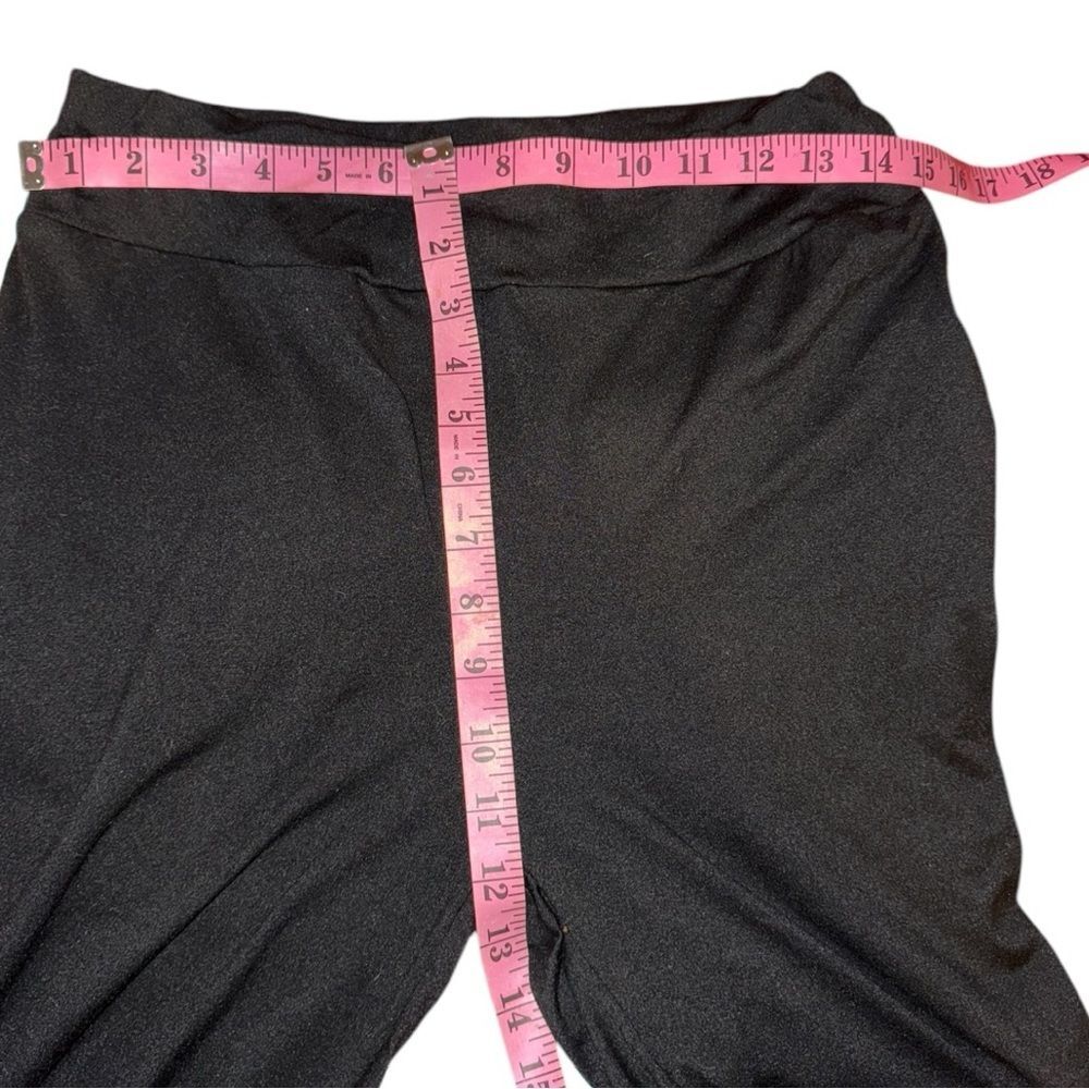 SHEIN Pants Black Activewear Flare Leggings Yoga Size Medium EUC 🍭 - Picture 8 of 13